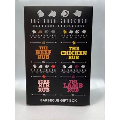 The Four Sauceman Barbecue Gift Box