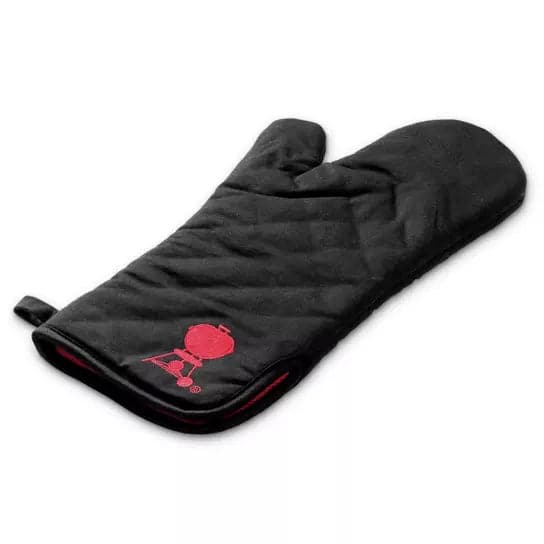Weber Barbecue Mitt 6532 – flame-retardant BBQ glove with Weber kettle logo