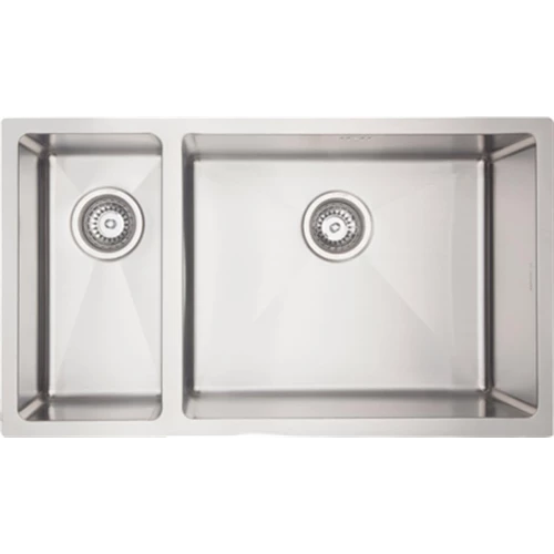 Mercer DV208-L Worcester 1 & 1/4 Double Bowl - Left Hand