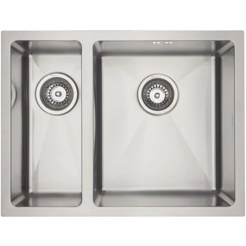Mercer DV203-L Brighton 1 & 1/4 Double Bowl - Left Hand
