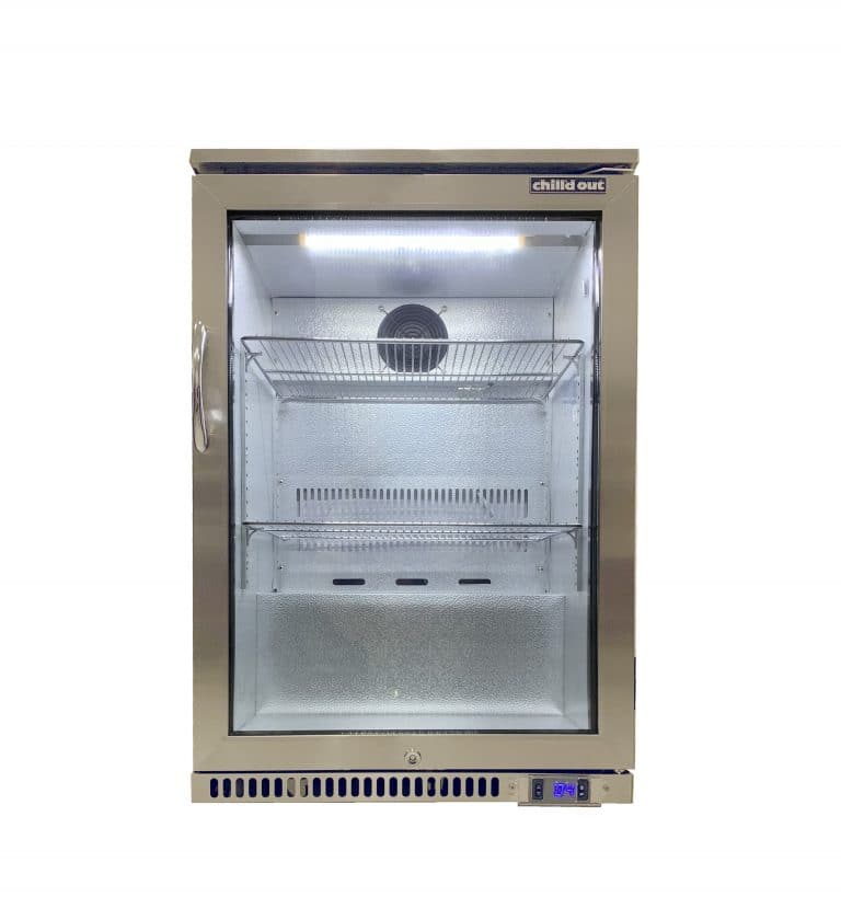 Grandfire Deluxe profile single door alfresco Fridge with Module unit