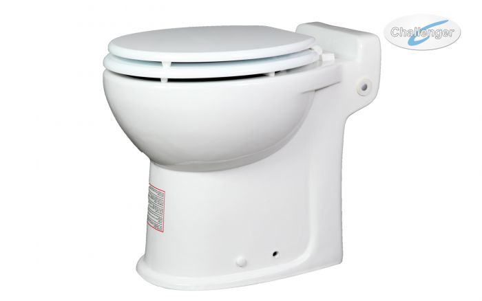 Toilet with Macerator Pump