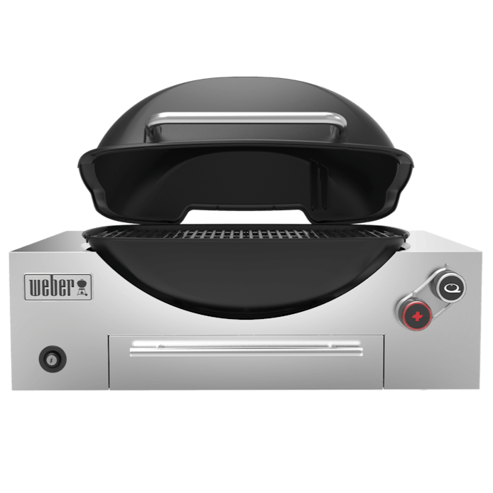 Weber Built-In Q+ Premium (Q3600N+) Midnight Black LPG BBQ