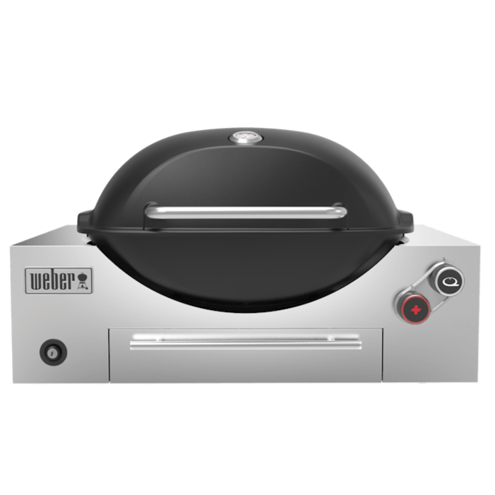 Weber Built-In Q+ Premium (Q3600N+) Midnight Black LPG BBQ