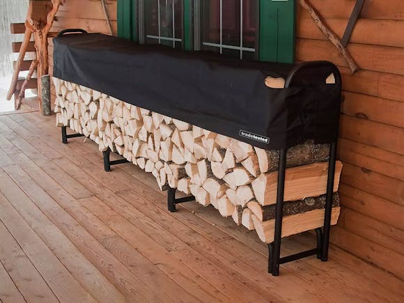 Firewood Rack 3.6m with Cover