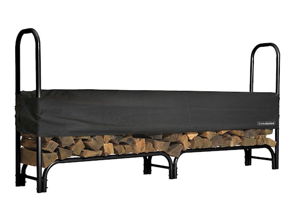 Firewood Rack 2.4m with Cover