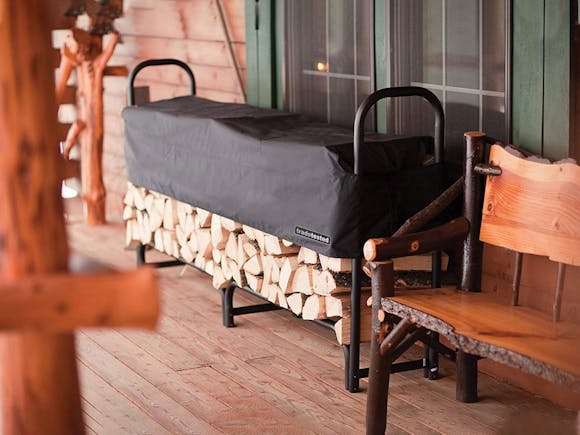 Firewood Rack 2.4m with Cover