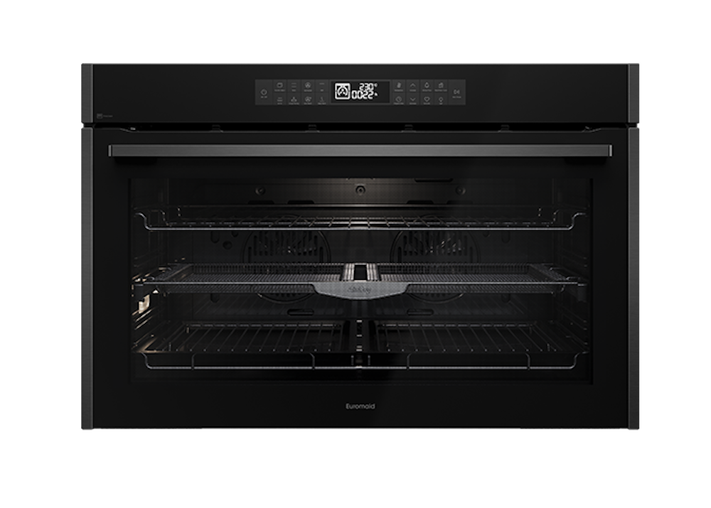 Euromaid 90cm 17F Pyro Oven Touch Air Fry Dark SS