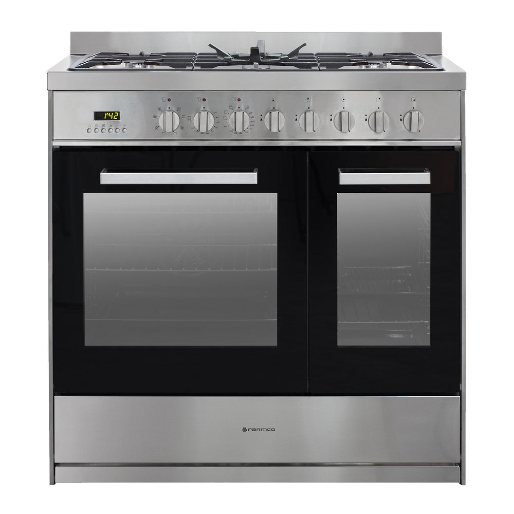 Parmco FS9S-5-3 900mm Stainless Steel Combination Freestanding 1.5 Oven