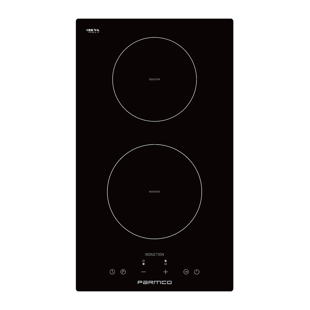 Parmco Cooktop Series 3 300mm Black Induction 2 Burner
