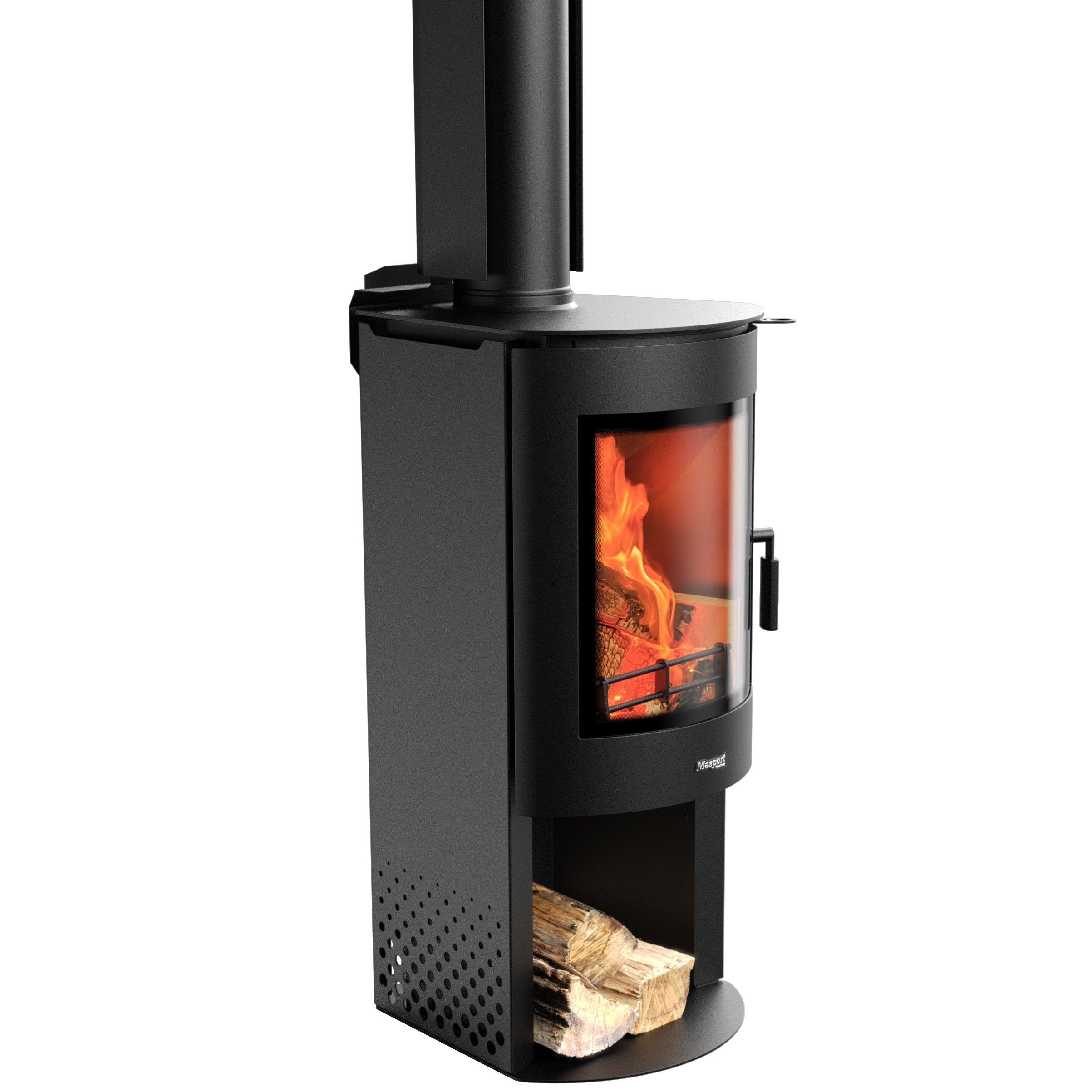 Masport Akaroa Mk II Wood Fire with Wood Stacker