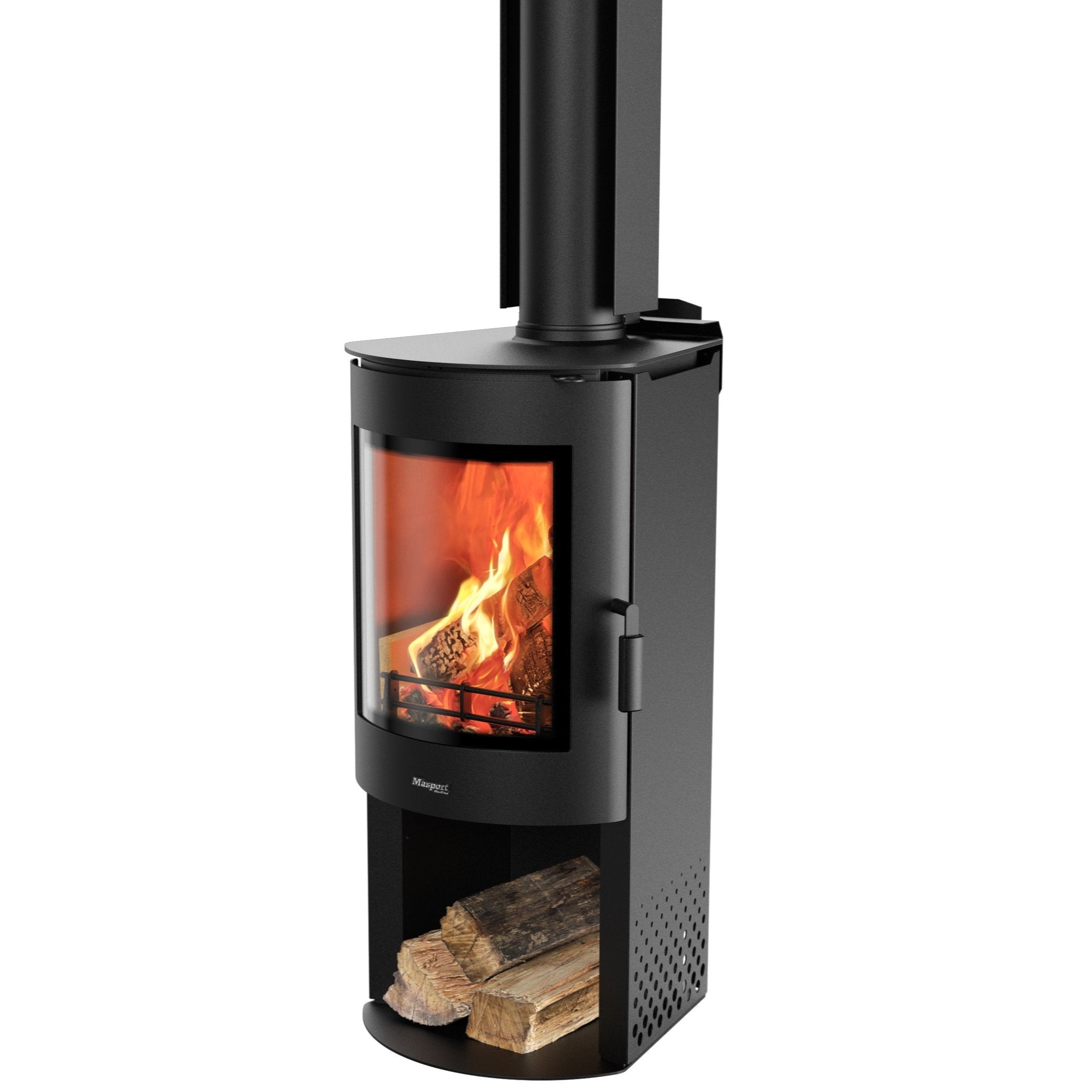 Masport Akaroa Mk II Wood Fire with Wood Stacker