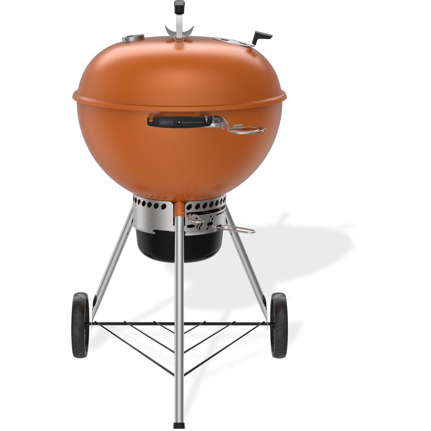 Weber 57cm Master Touch Burnt Orange Kettle BBQ