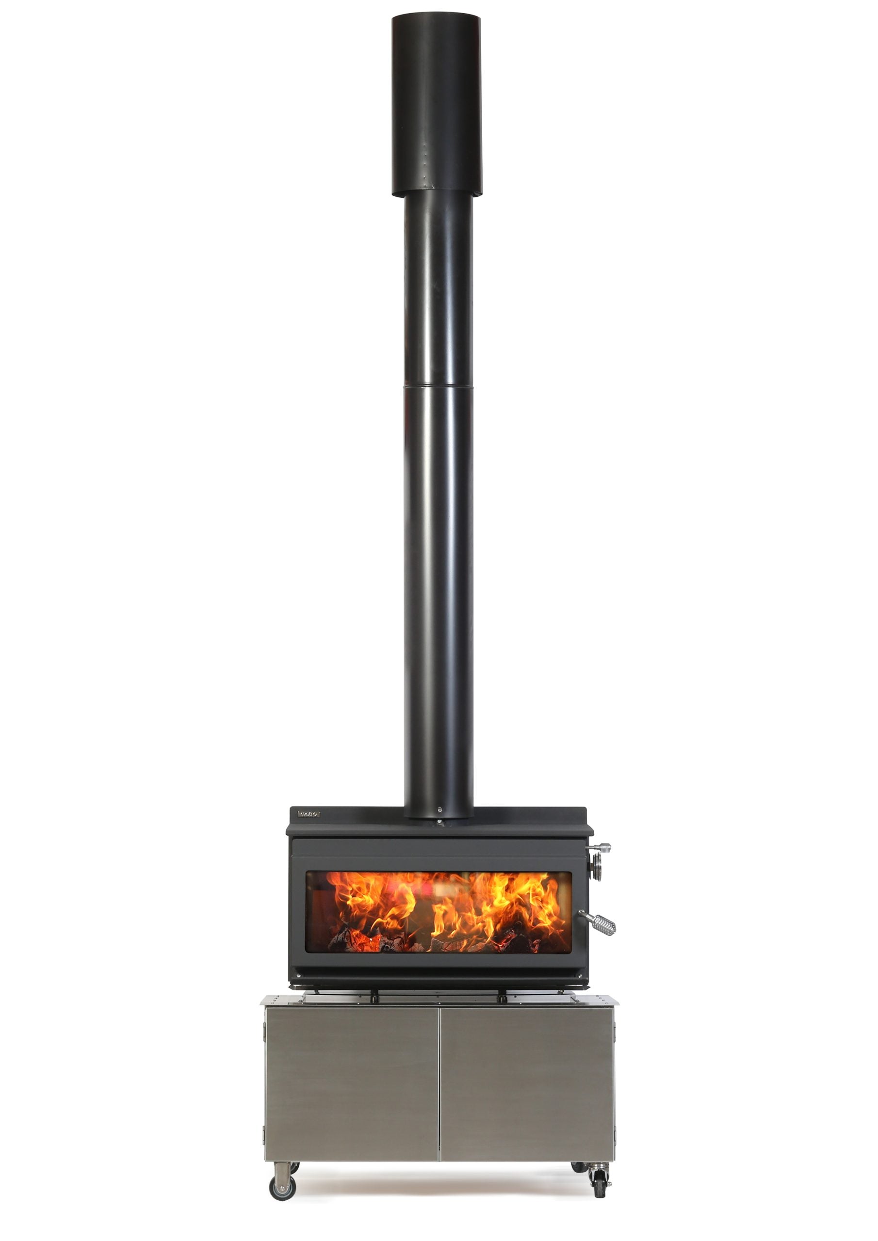 Metro Outdoor 850-T Fire & Flue Package | Outdoor Wood Fire