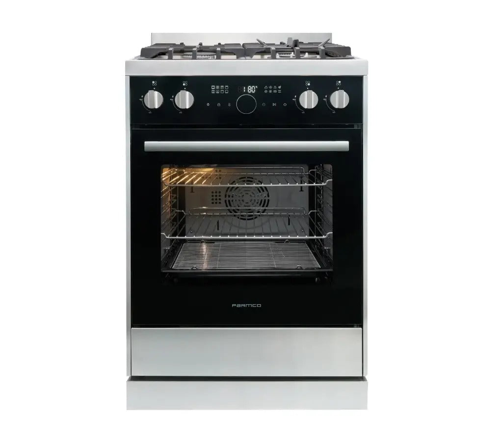 Parmco Freestanding Stove 600mm Glass Gas FS600GG02