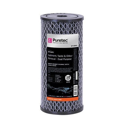 Puretec DP10MP1 Dual Purpose Carbon Water Filtration Cartridge