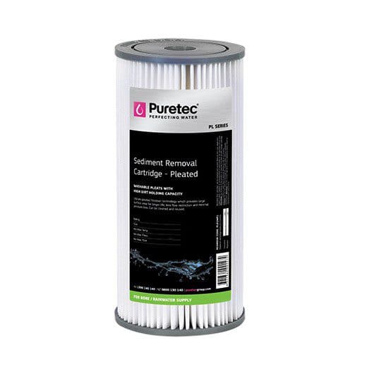 Puretec PL10MP1 Pleated Sediment Water Purification Cartridge
