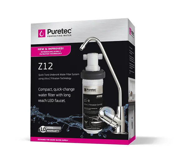 Puretec Z12 Quick-Twist Undersink Water Filter System