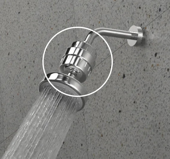 Puretec SF240-CH Double Life Shower Filter System in chrome – removes chlorine, chemicals, and heavy metals