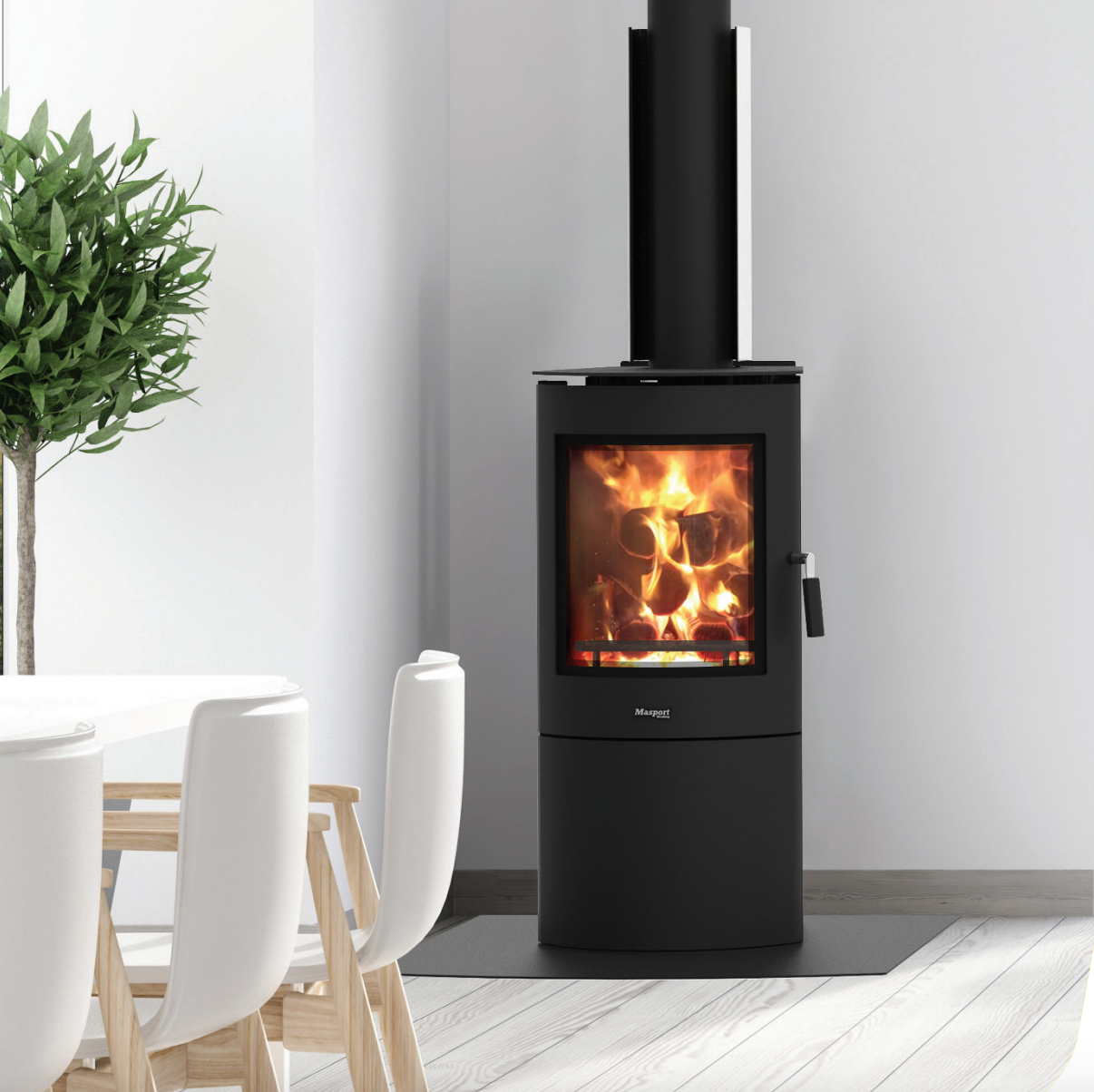 Masport Akaroa Radiant Wood Burner