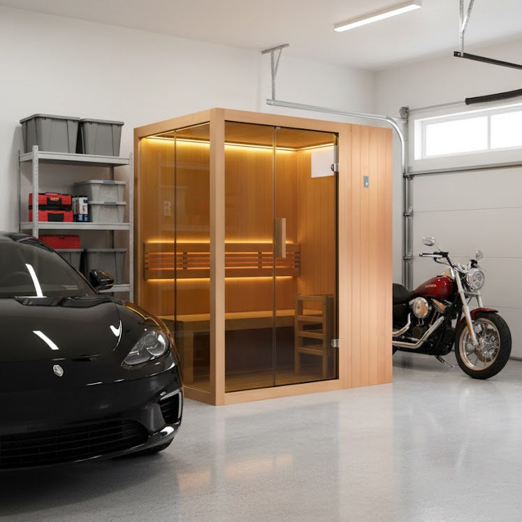 Sereno Indoor 2-3 Person Sauna 4.5kw