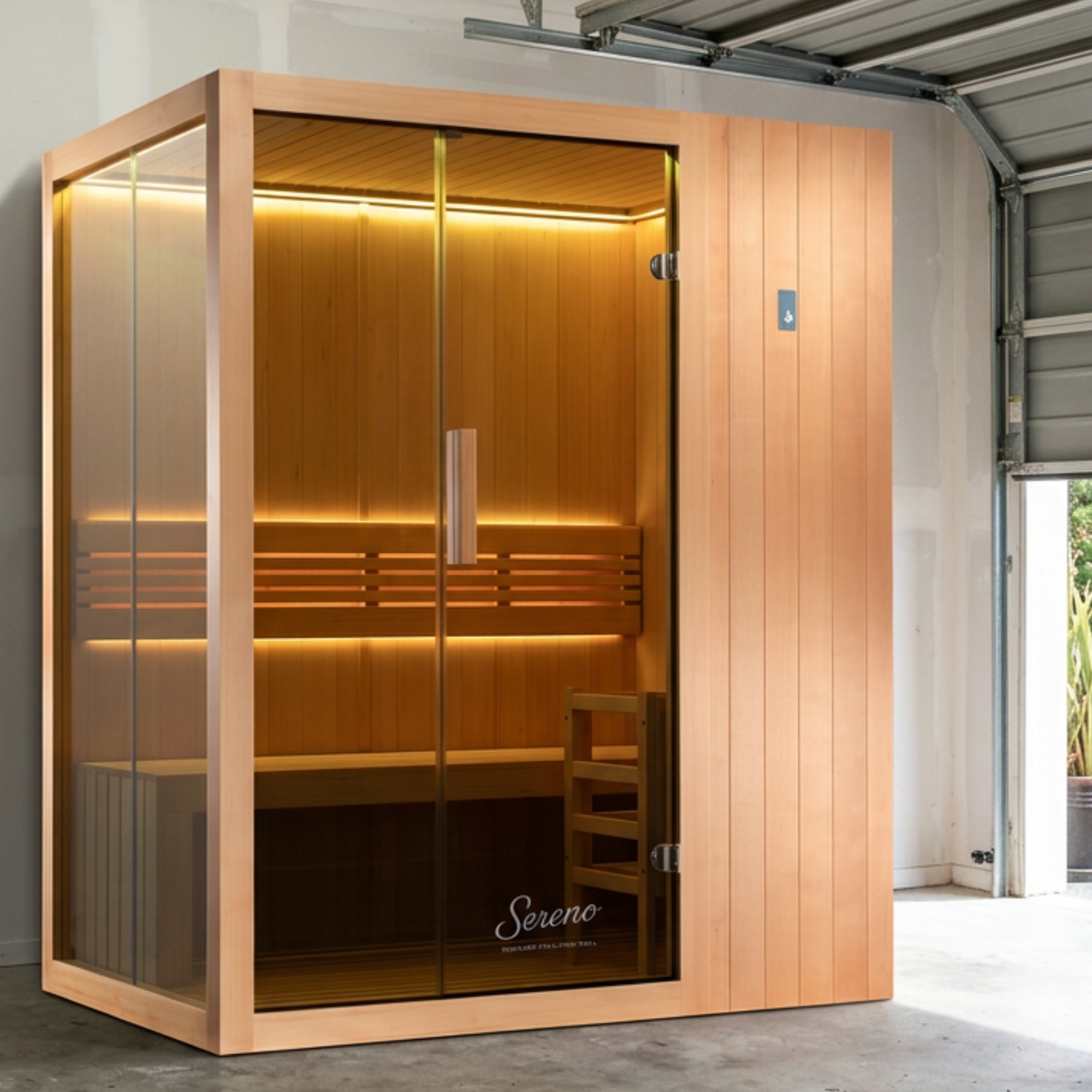 Sereno Indoor 2-3 Person Sauna 4.5kw