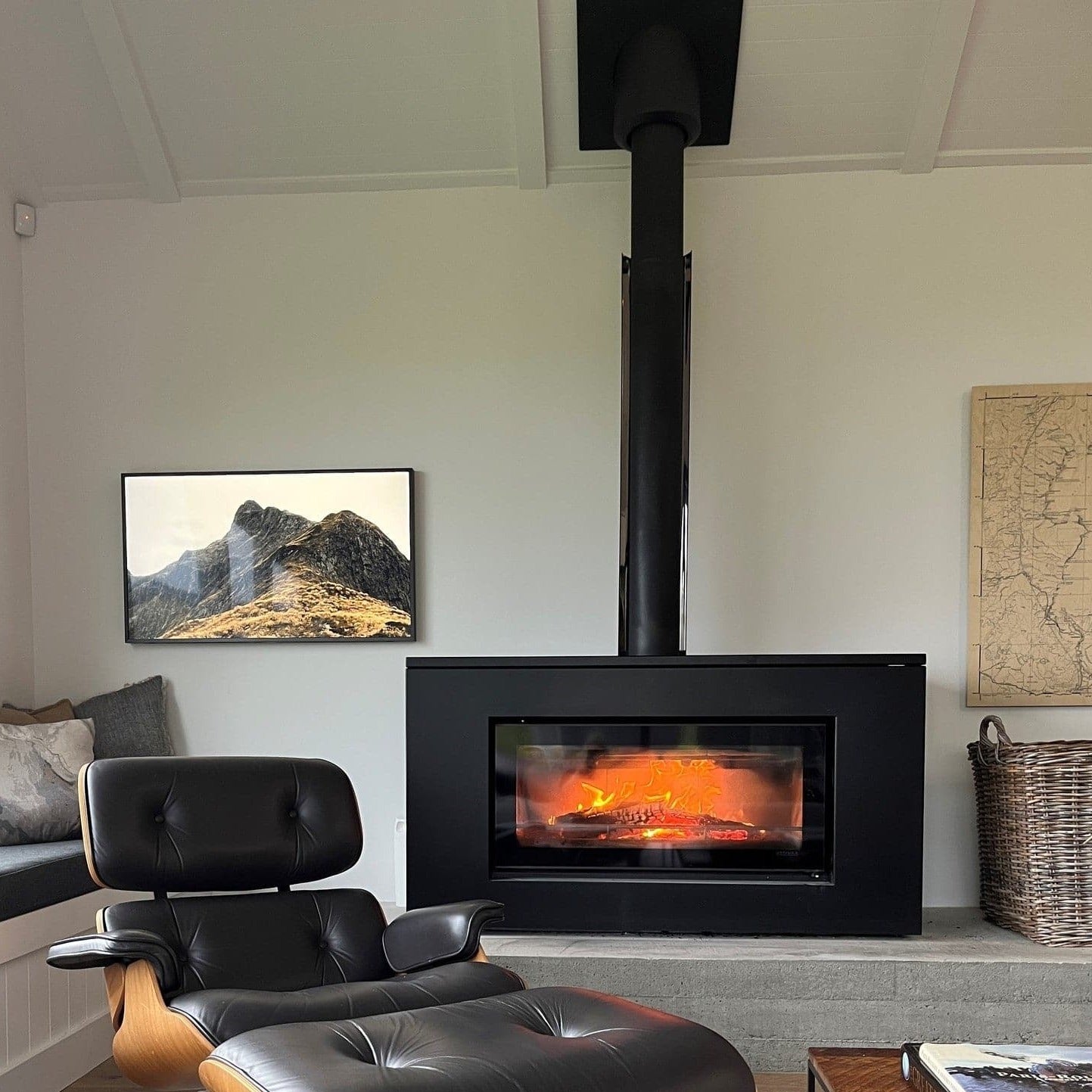 Stovax Studio 2 Clean Air Freestanding Fire & Flue Package