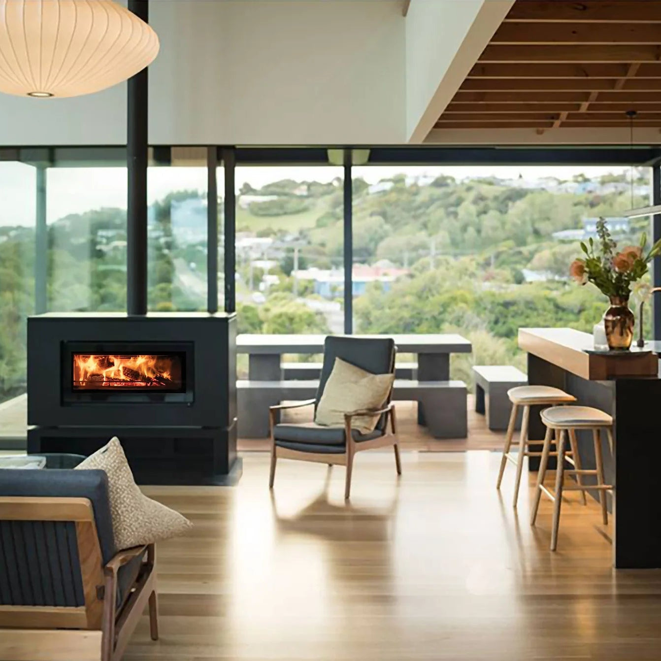 Stovax Studio 2 Clean-Air Freestanding Wood Fire – front view