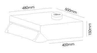 Parmco 600mm Glass Front Caprice Stainless Steel