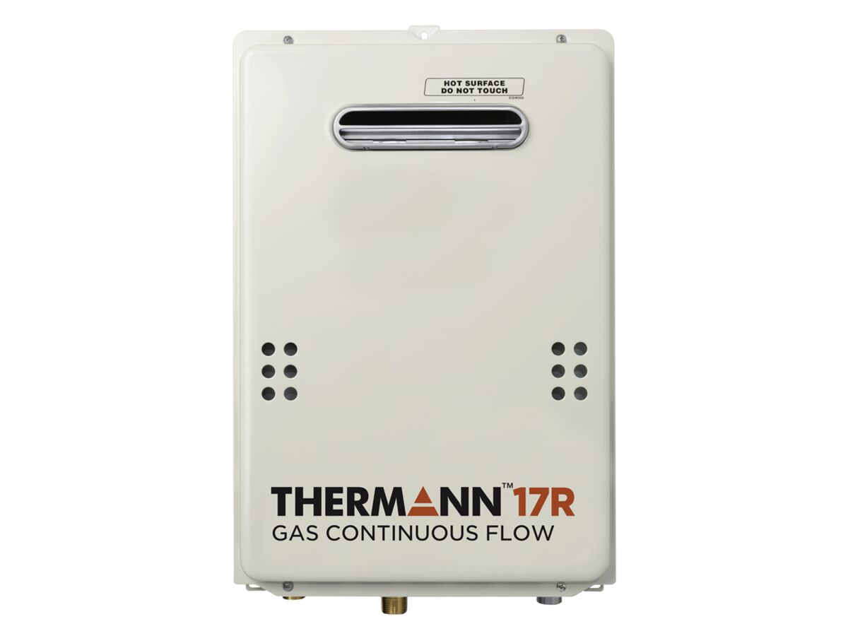 Thermann R series 17L Continuous Water Heater - LPG