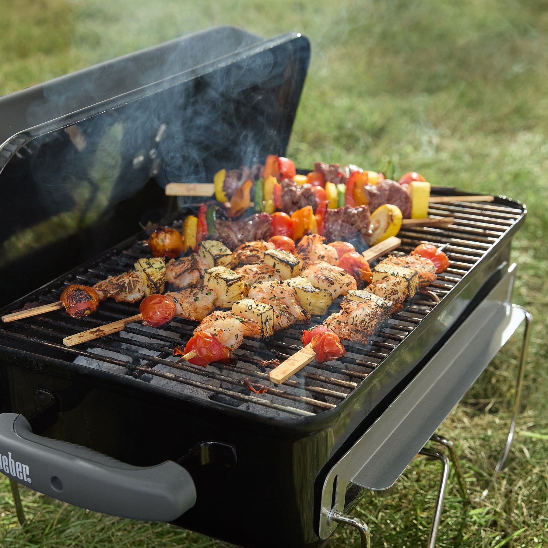 Weber Go-Anywhere Charcoal BBQ | Turfrey BBQs Online NZ – Turfrey