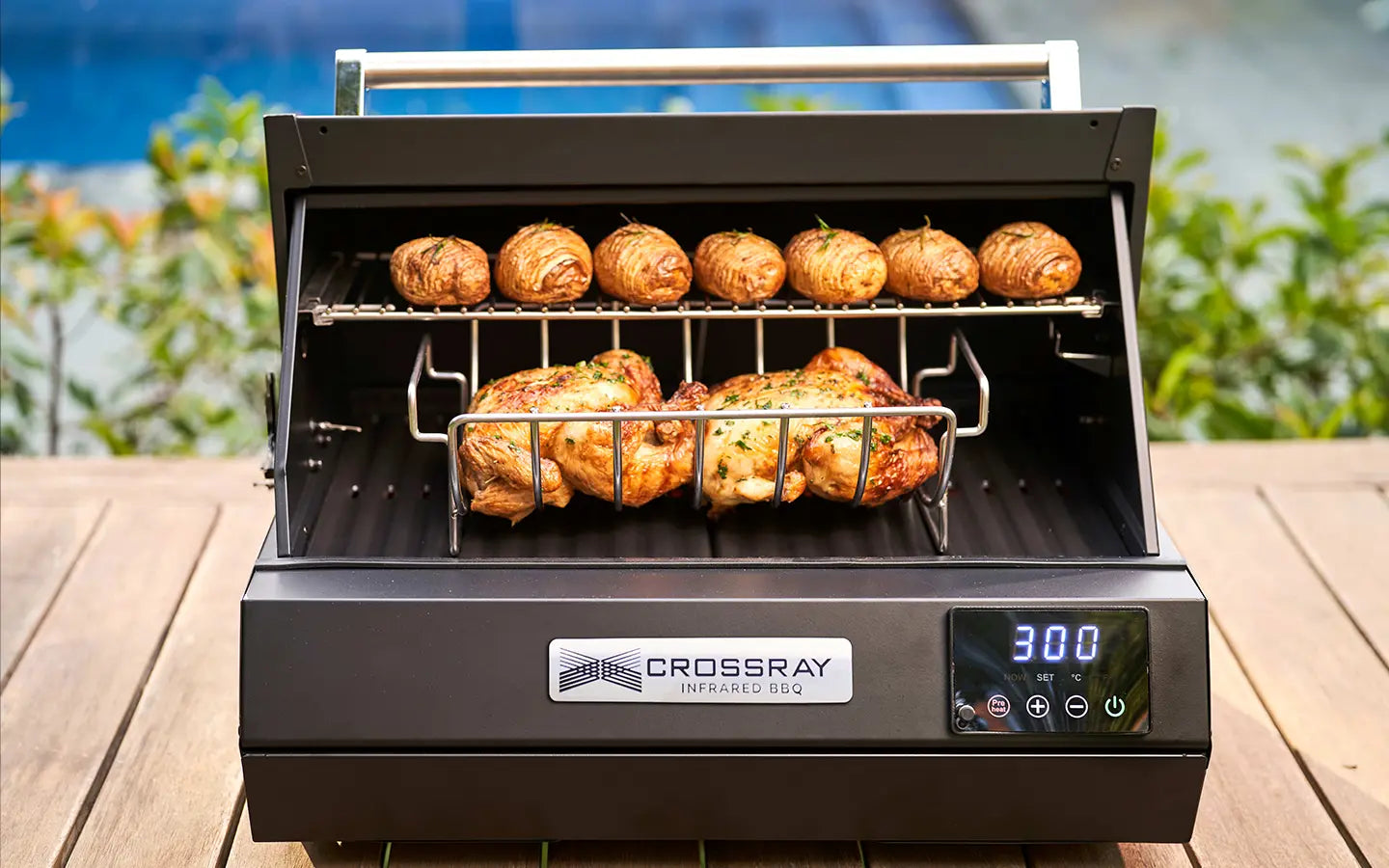 Crossray Roasting Rack Outdoor Kitchen