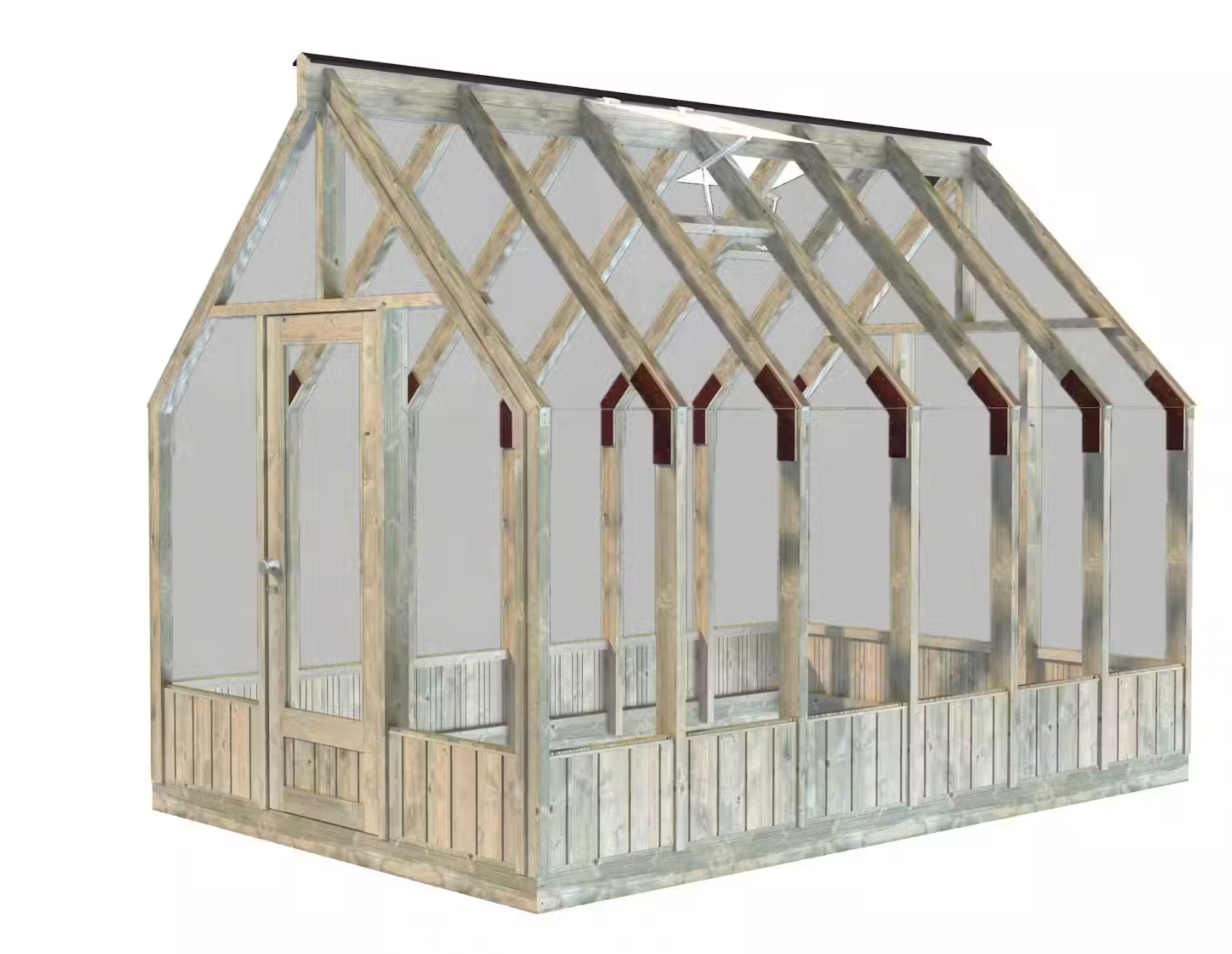 Glasshouse Emilia 2.4m x 3.6m