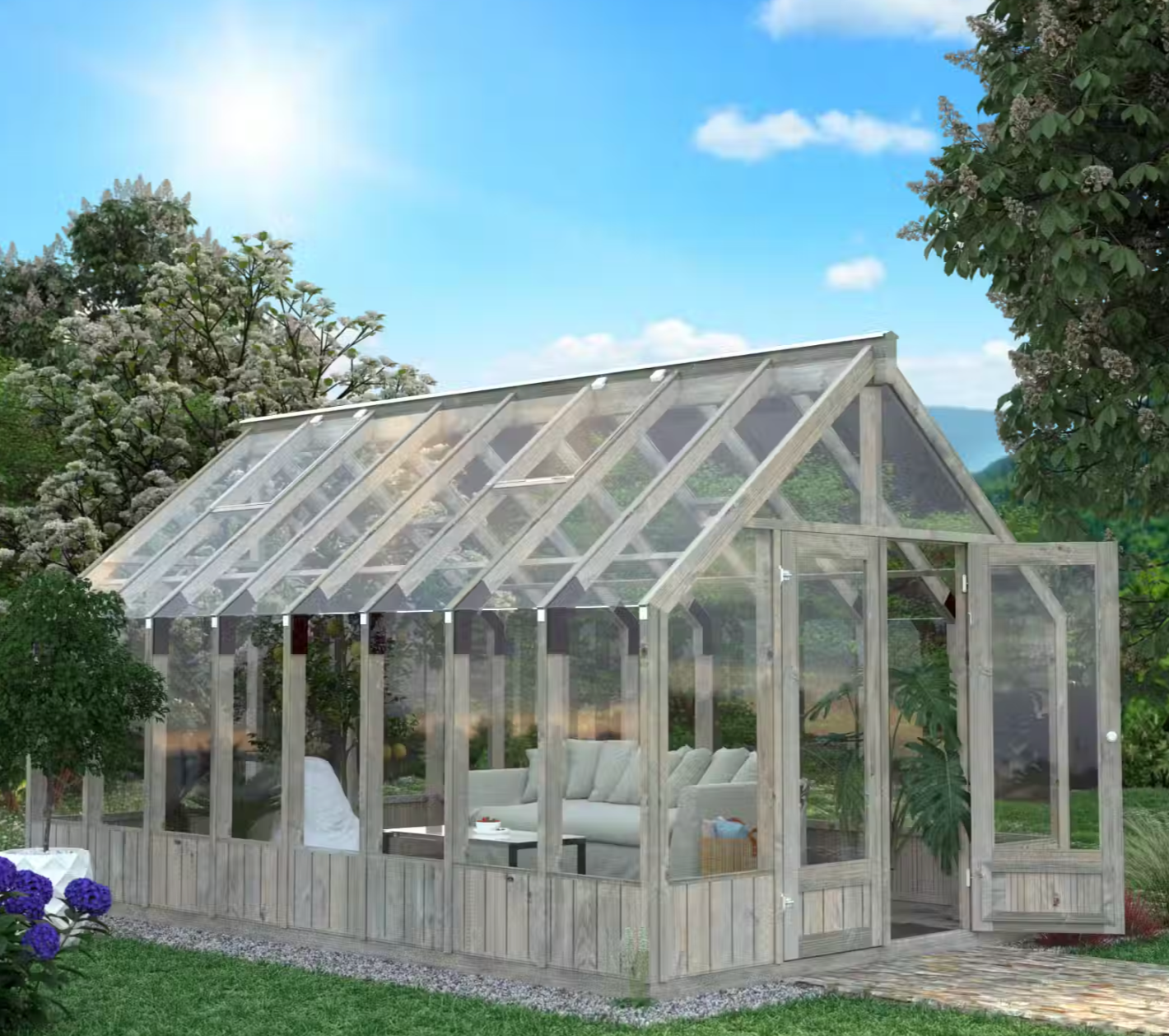 Glasshouse Emilia 3.0m x 4.8m