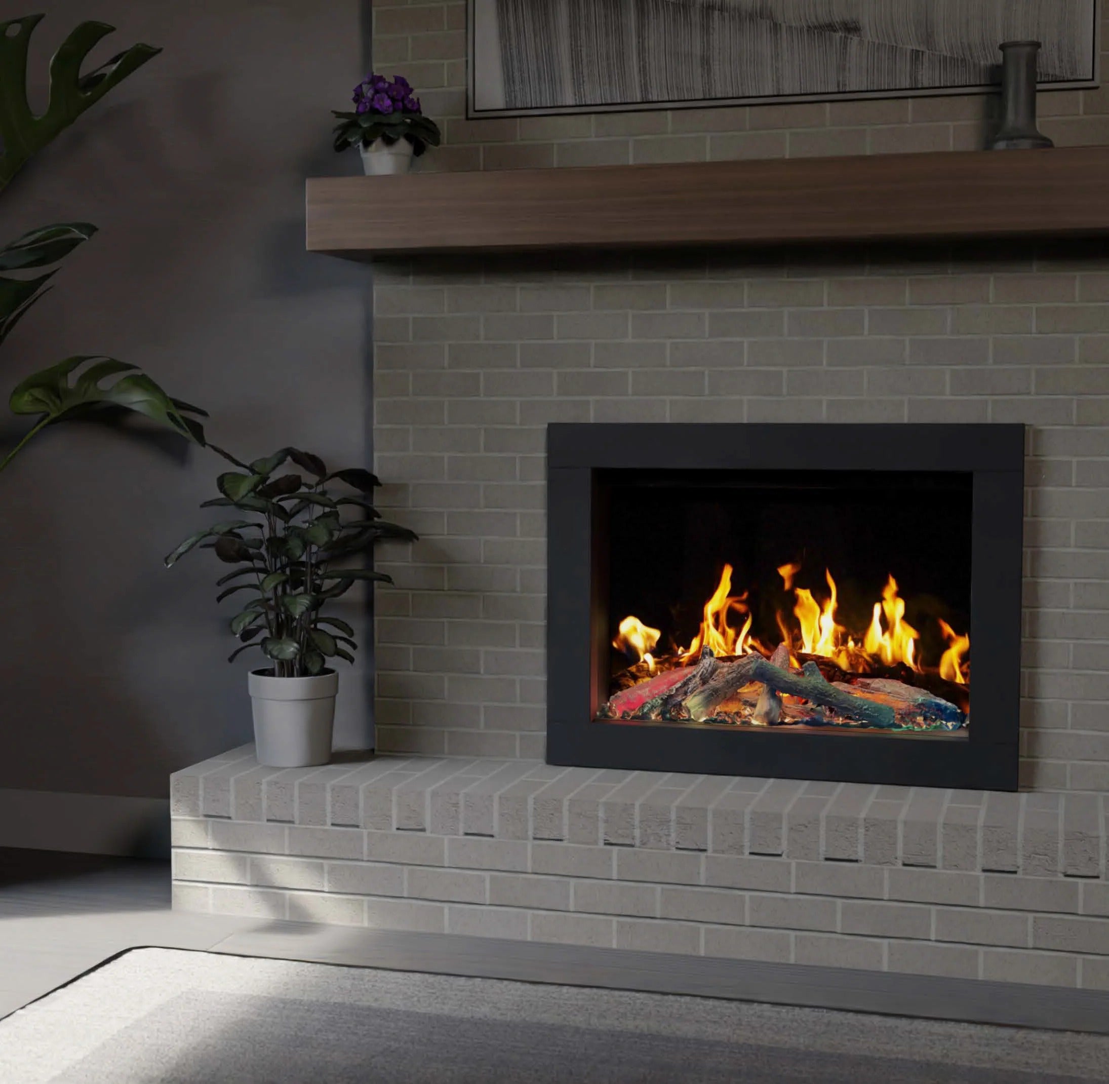 VisionLINE Emberglow 660 LCD Electric Fire