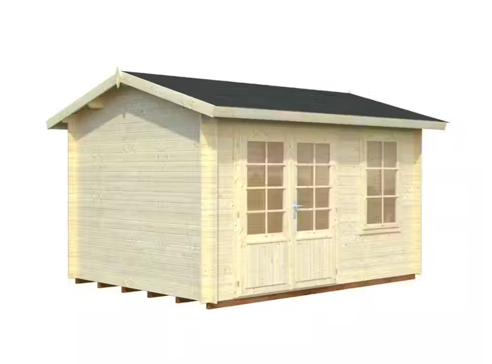 Log Cabin Garden House Iris 3.6m x 2.7m