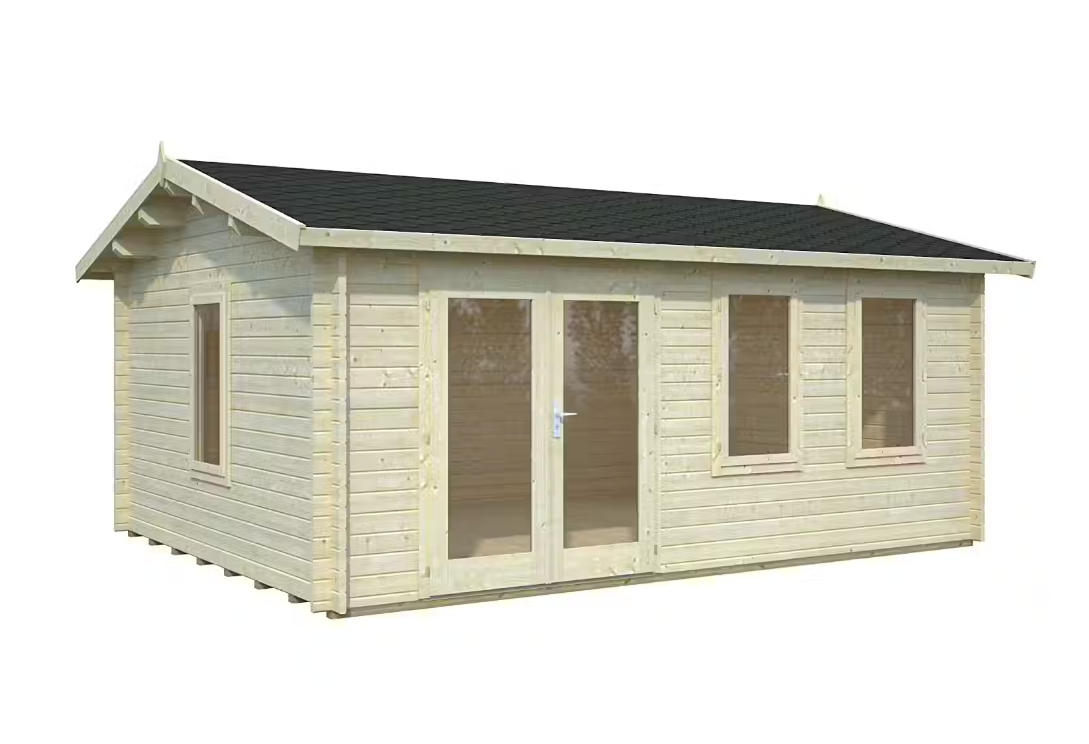 Log Cabin Garden House Iris 5.1m x 3.9m