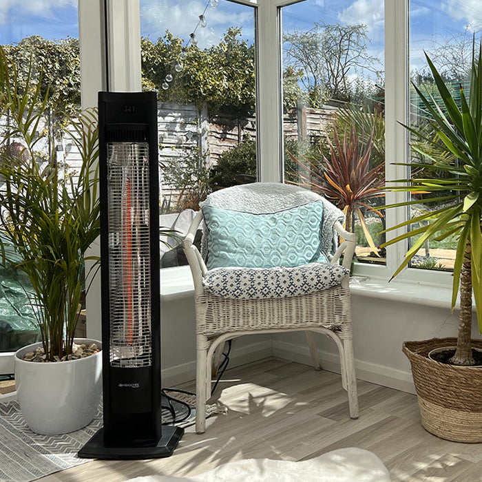 Herschel Malibu 2000w Medium Infrared Heater with Remote