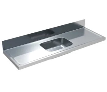 Mercer C3-500 Classicline 500 Series Stainless Steel Sink Bench