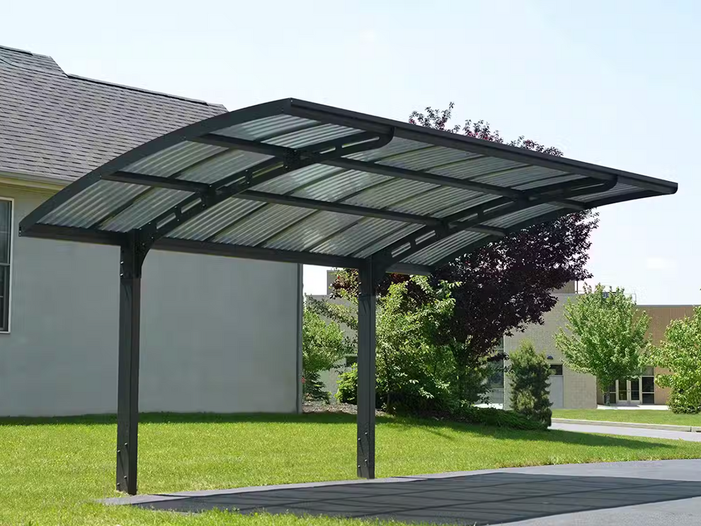 Palram Cantilever Carport Arizona 5000 Wave | Kitset Carports NZ ...