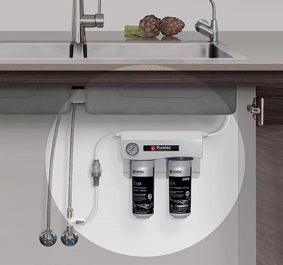 Puretec Z1-RW-K Quick-Twist Undersink Rainwater Filtration System