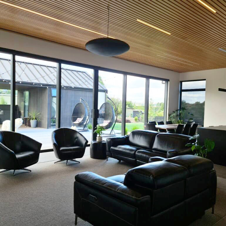 Herschel Pulsar 2400W black ceiling-mounted infrared heater