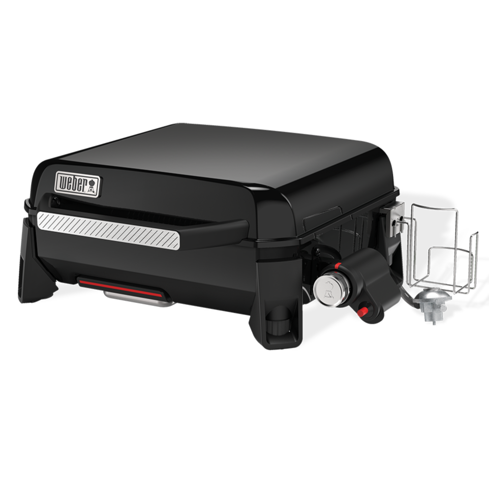 Weber Slate 17” Tabletop Griddle – portable outdoor BBQ griddle for camping, picnics, and tailgating