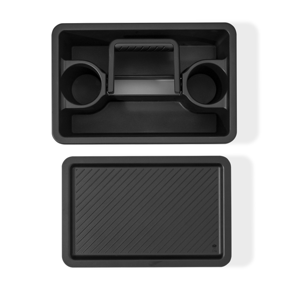Weber Works Drop-In Caddy with Tray Lid for Slate Griddles