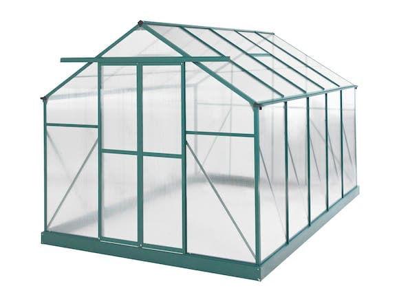 Evergreen Greenhouse 8ft x 12ft Green 6mm