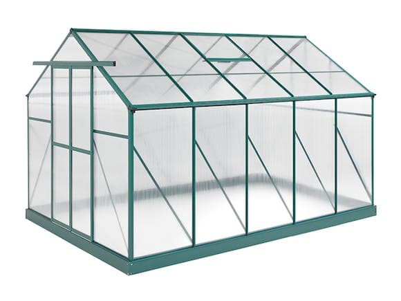 Evergreen Greenhouse 8ft x 12ft Green 6mm