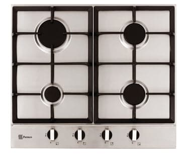 Parmco 600mm Stainless Steel 4 Burner Gas Hob HO-2-6S-4G