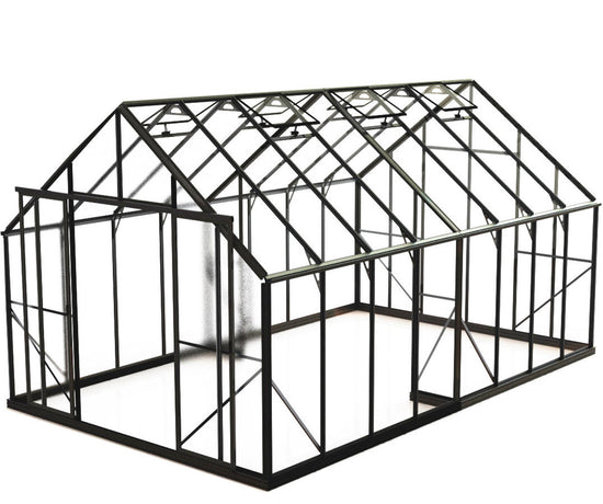 10x16ft (3.2x5.1m) Greenhouse 6mm Polycarbonate