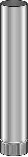 Stainless Steel Flue Pipe Length 1200mm - 175mm - SHOWROOM DISPLAY MODEL