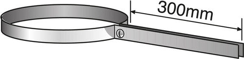 Wall Stand off Brackets - Galvanised